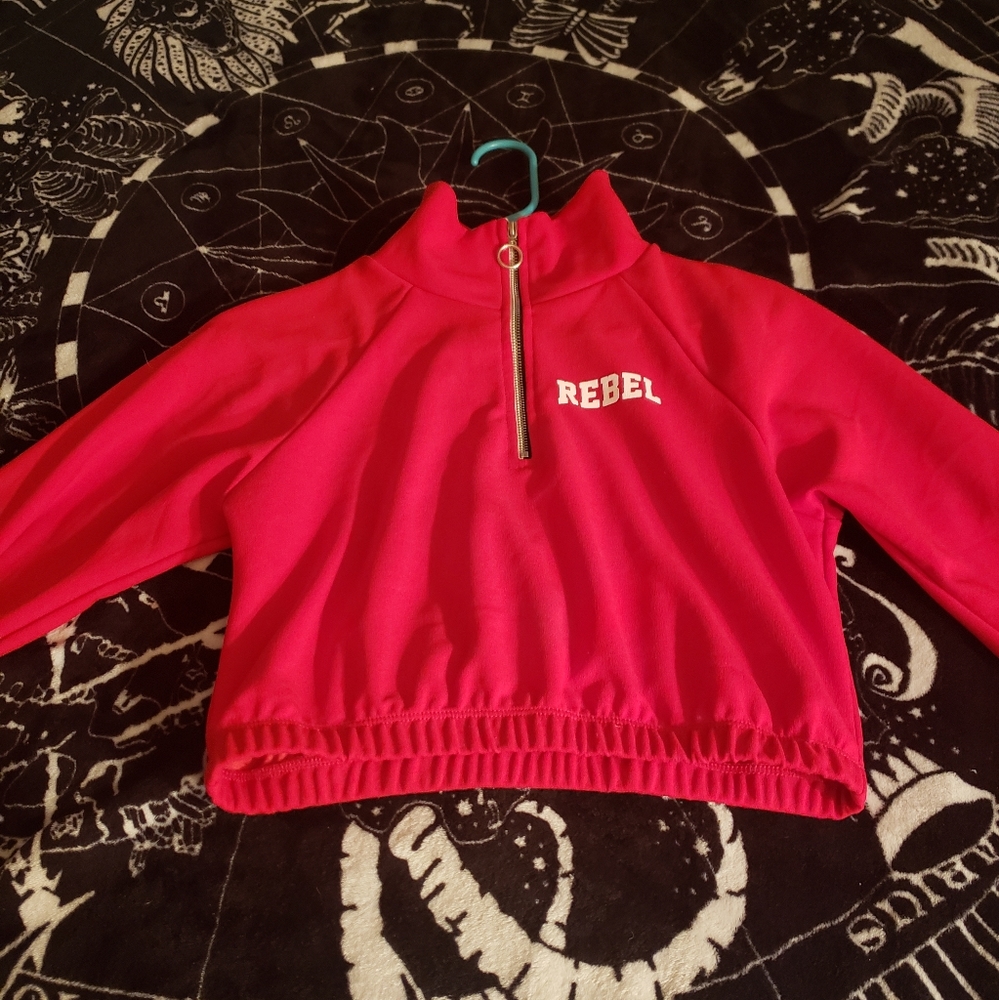 Fashion nova crop long sleeves
